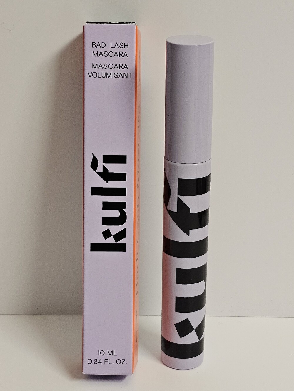 Kulfi Badi Lash Smudge Proof Volumizing Tubing Mascara Black new NIB makeup